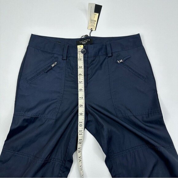 Talbots Women's NWT Navy Blue Y2K Signature Athleisure Utility Pant 2P/W29/L23 - Picture 9 of 11